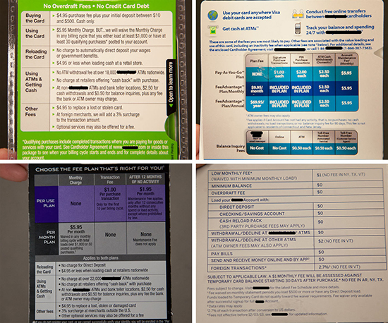 Prepaid Card Disclosures