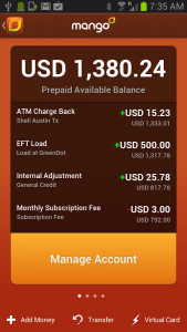 Mango Money Screenshot