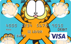 CARDcom Prepaid Card with Garfield