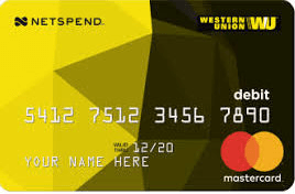 Western Union® NetSpend® Prepaid Mastercard®
