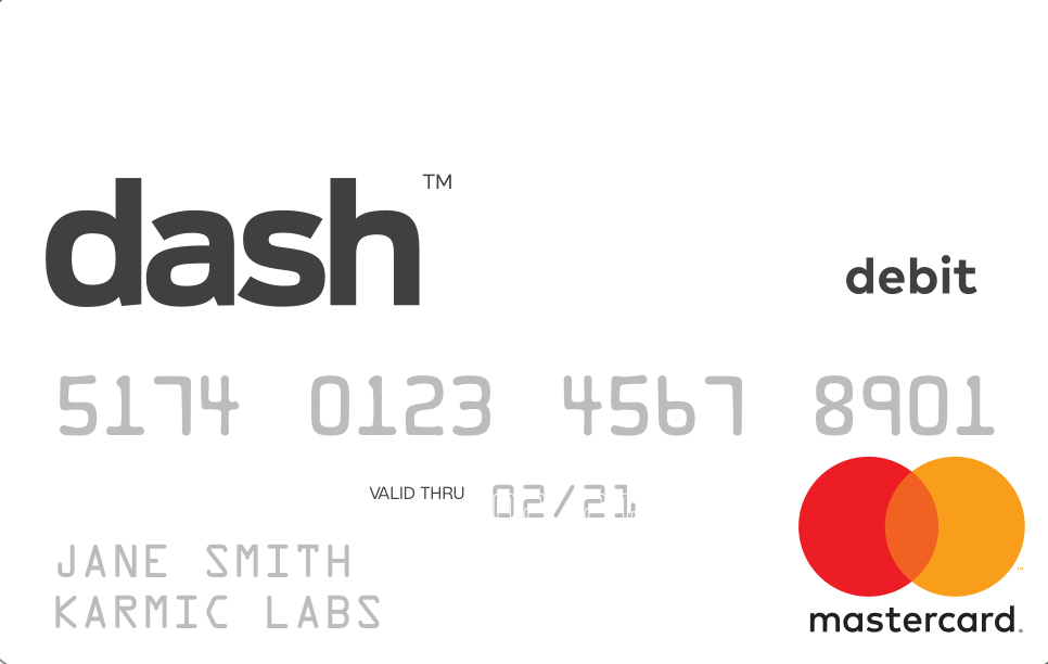 dash Prepaid Business Mastercard